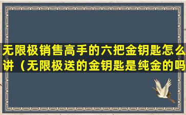 无限极销售高手的六把金钥匙怎么讲（无限极送的金钥匙是纯金的吗）